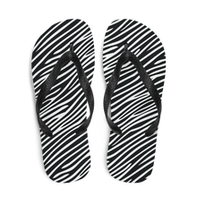 Zebra Print Flip-Flops by Design Express