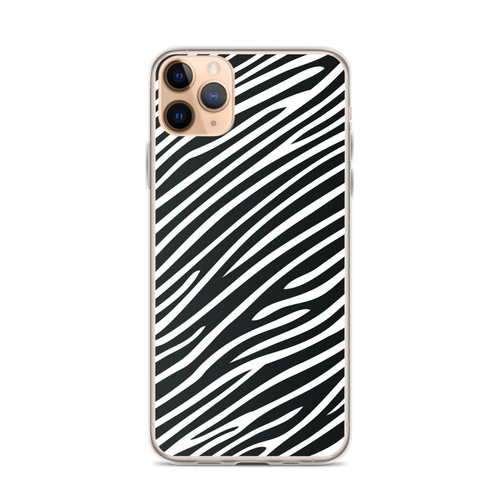 iPhone 11 Pro Max Zebra Print iPhone Case by Design Express