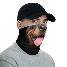Rottweiler Dog Neck Gaiter Masks by Design Express