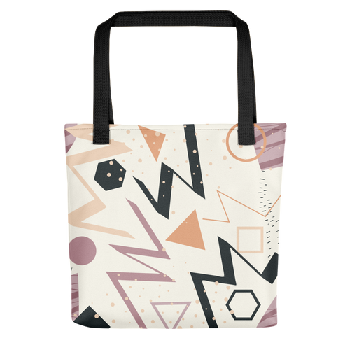 Default Title Mix Geometrical Pattern 02 Tote Bag by Design Express