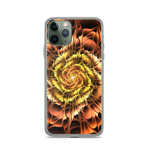 iPhone 11 Pro Abstract Flower 01 iPhone Case by Design Express