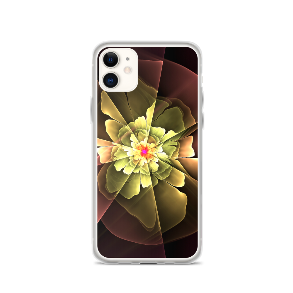 iPhone 11 Abstract Flower 04 iPhone Case by Design Express