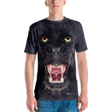 XS Black Panther "All Over Animal" Men's T-shirt All Over T-Shirts by Design Express
