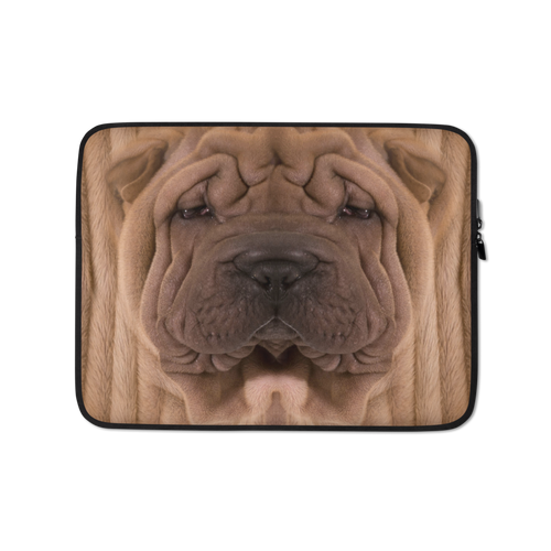 13 in Shar Pei Dog Laptop Sleeve by Design Express