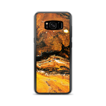 Samsung Galaxy S8 Yellow Orange Abstract Samsung Case by Design Express