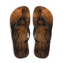 Bison Fur Flip-Flops by Design Express