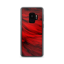 Samsung Galaxy S9 Red Feathers Samsung Case by Design Express