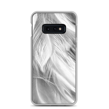 Samsung Galaxy S10e White Feathers Samsung Case by Design Express