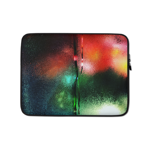 13 in Rainy Bokeh Laptop Sleeve by Design Express