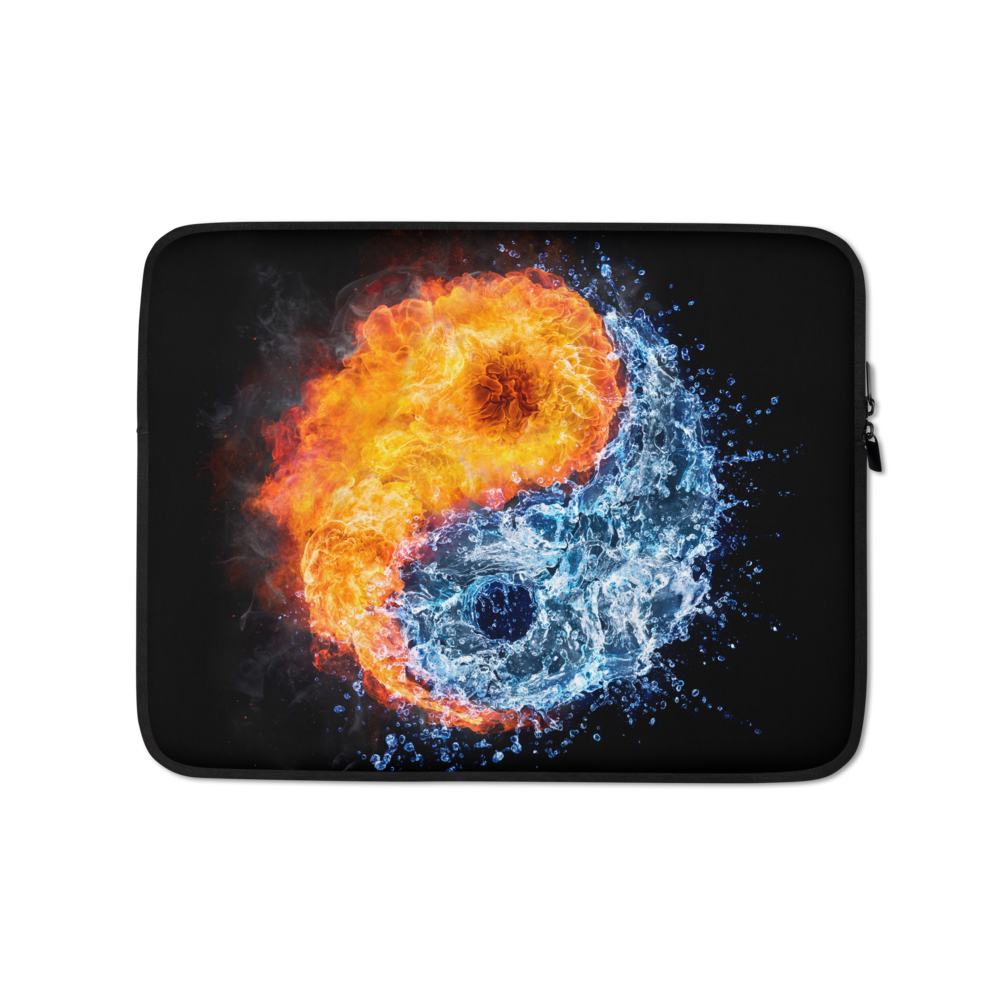 13 in Fire & Water Laptop Sleeve by Design Express