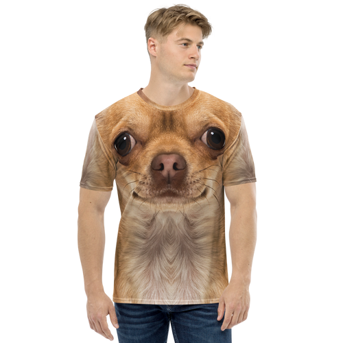 XS Chihuahua Dog Men's T-shirt by Design Express