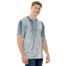 White Feathers Texture Men's T-shirt by Design Express