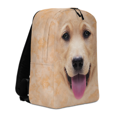 Yellow Labrador Dog Minimalist Backpack by Design Express