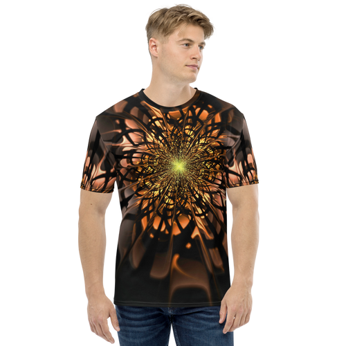 XS Abstract Flower 02 Men's T-shirt by Design Express