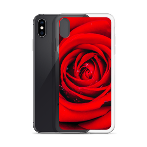 Fresh Red Rose iPhone Case by Design Express