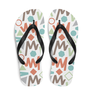 Soft Geometrical Pattern 02 Flip-Flops by Design Express