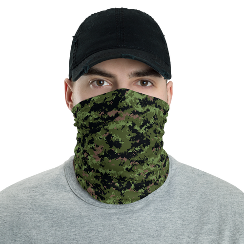 Default Title Classic Digital Camouflage Print Neck Gaiter Masks by Design Express