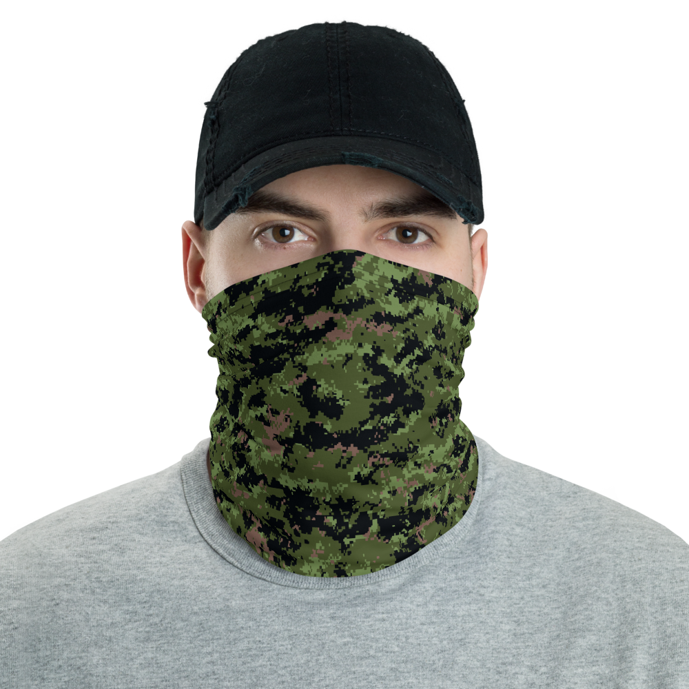 Default Title Classic Digital Camouflage Print Neck Gaiter Masks by Design Express