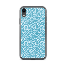 iPhone XR Teal Leopard Print iPhone Case by Design Express