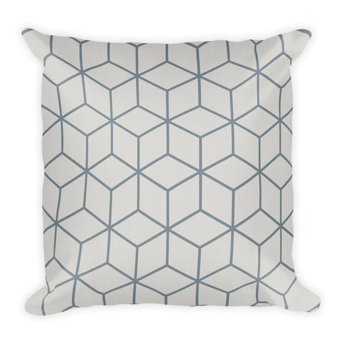 Default Title Diamonds London Coach Gray Square Premium Pillow by Design Express