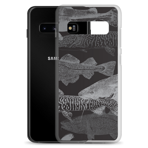 Grey Black Catfish Samsung Case by Design Express