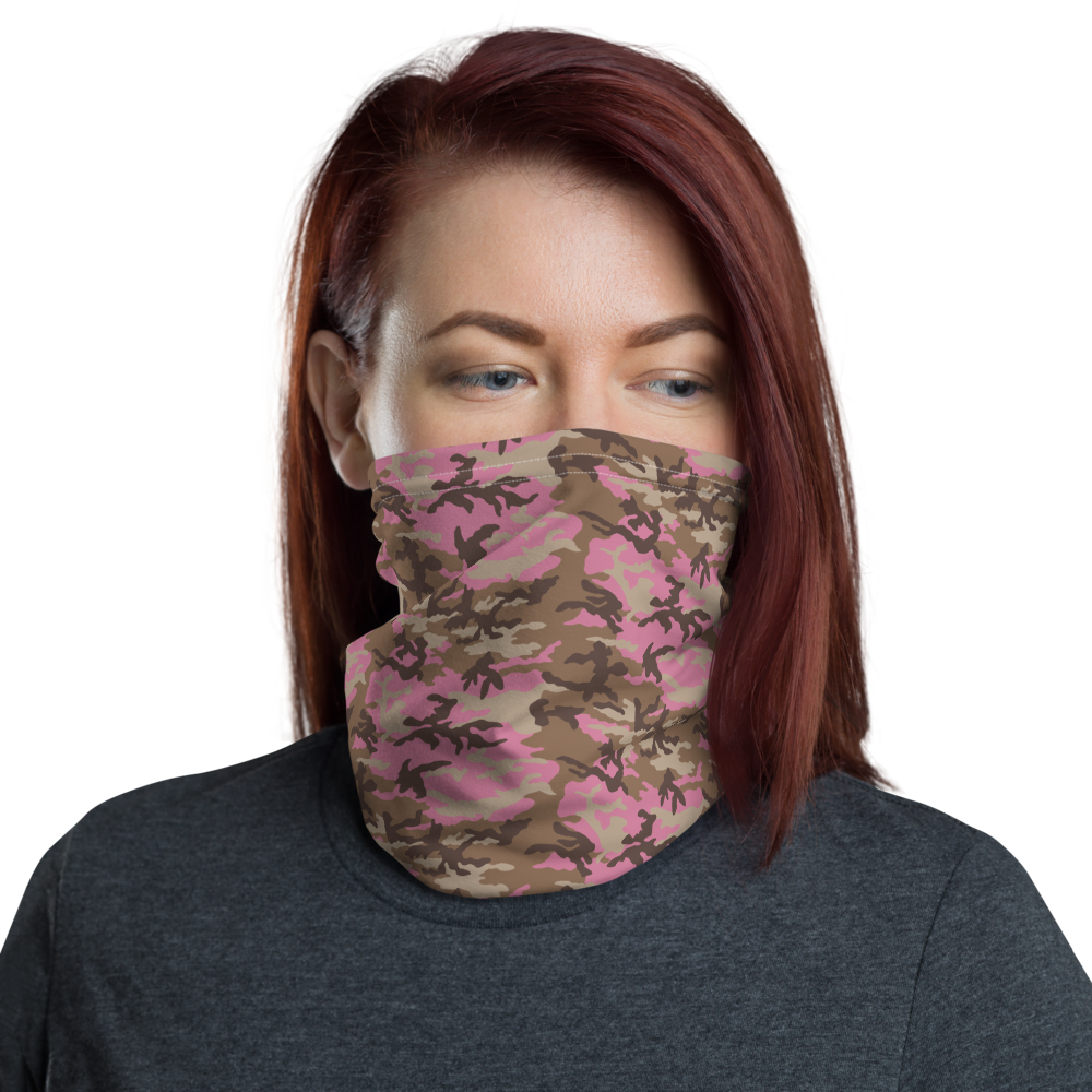 Default Title Pink Forest Neck Gaiter Masks by Design Express