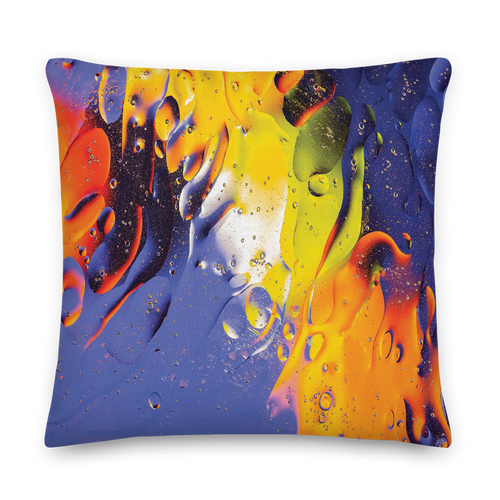 22×22 Abstract 04 Square Premium Pillow by Design Express