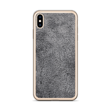 Soft Grey Fur Print iPhone Case by Design Express