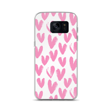 Samsung Galaxy S7 Pink Heart Pattern Samsung Case by Design Express