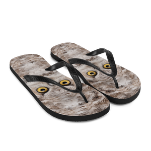 Great Horned Owl Flip-Flops by Design Express