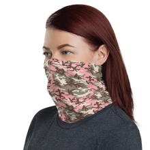 Subdued Pink Camo Neck Gaiter Masks by Design Express