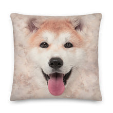 22×22 Akita Dog Premium Pillow by Design Express