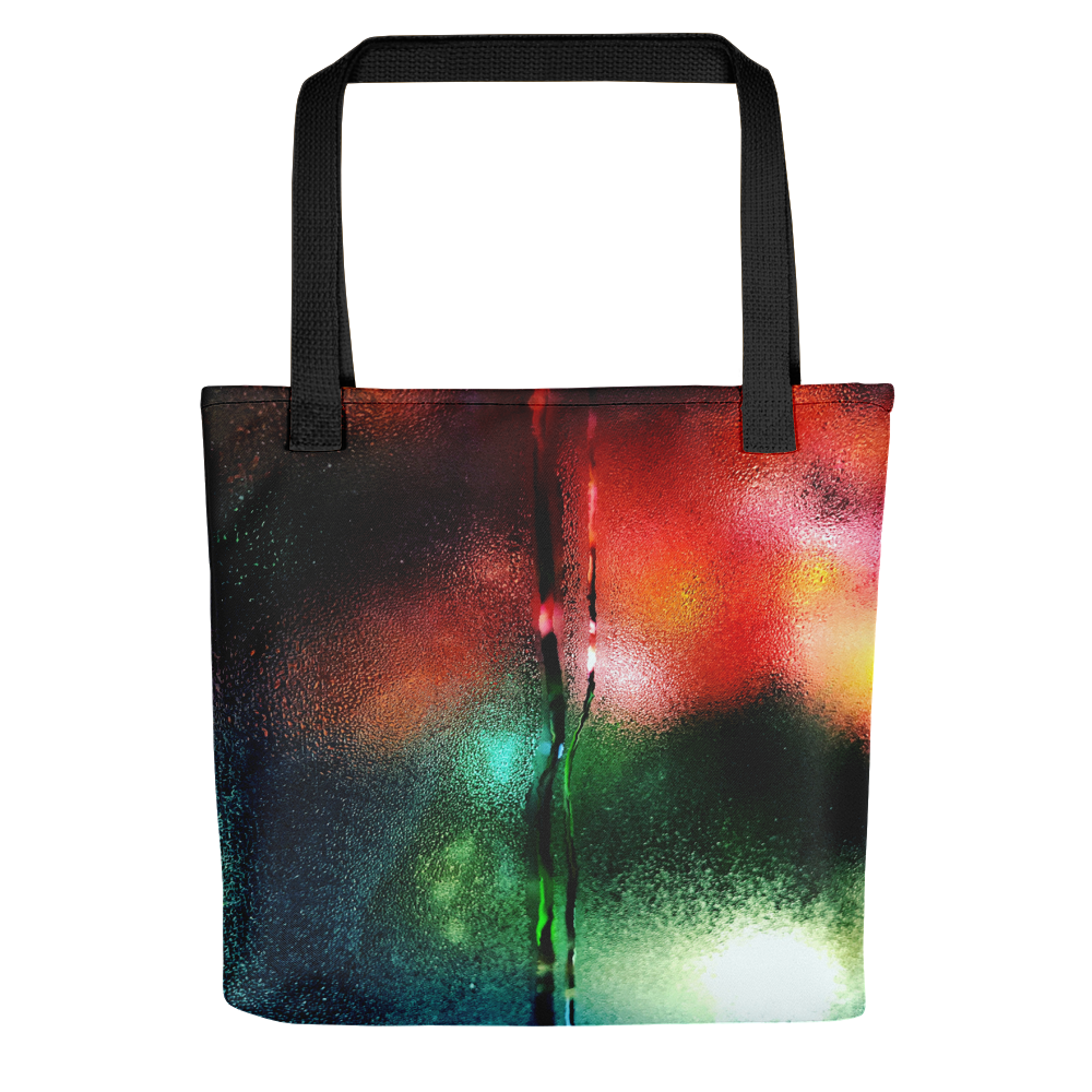 Default Title Rainy Bokeh Tote Bag by Design Express