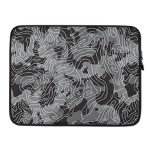 15 in Grey Black Camoline Laptop Sleeve by Design Express