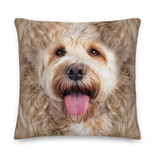 22×22 Labradoodle Dog Premium Pillow by Design Express