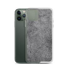 Soft Grey Fur Print iPhone Case by Design Express