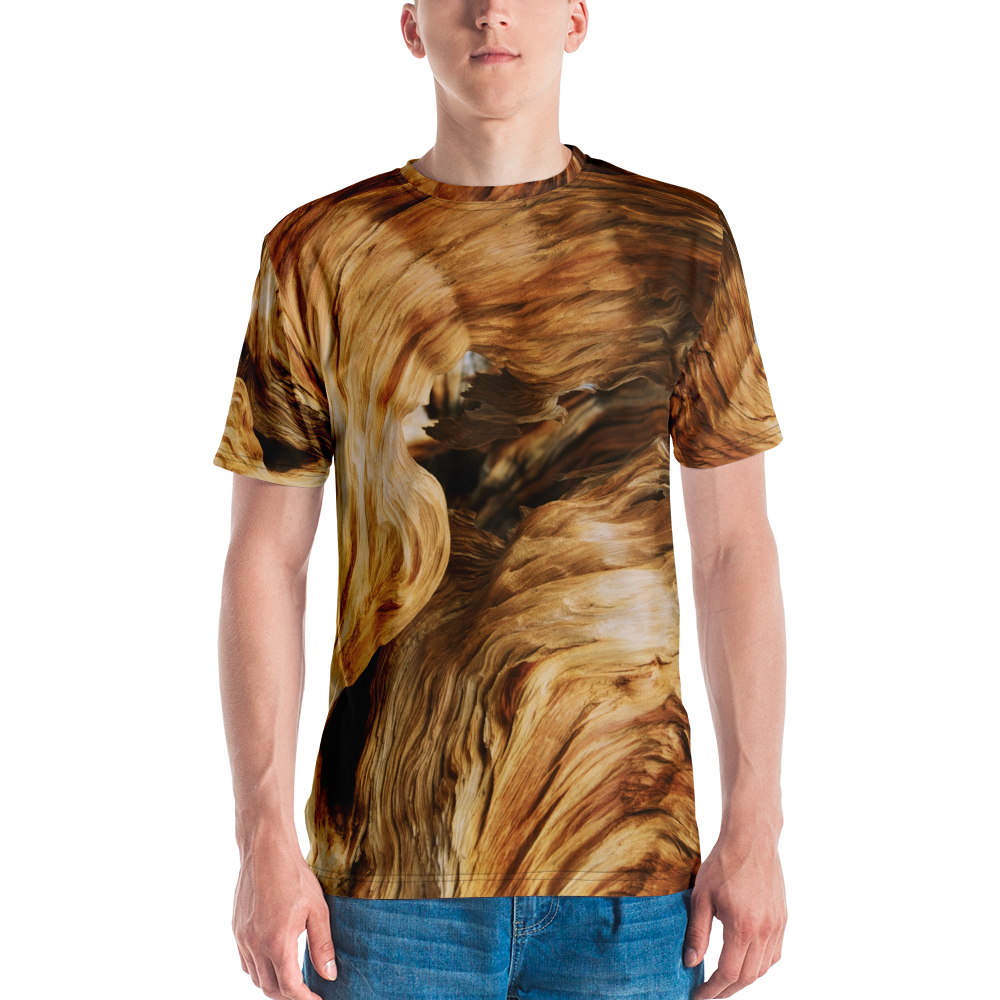 XS Wood Men's T-shirt by Design Express