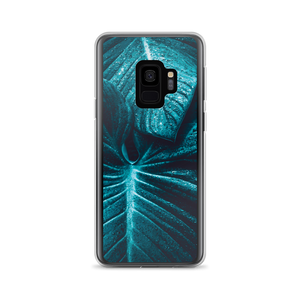 Samsung Galaxy S9 Turquoise Leaf Samsung Case by Design Express