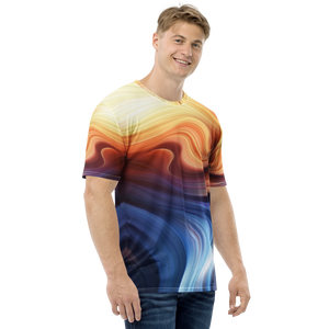 Canyon Swirl Men's T-shirt by Design Express