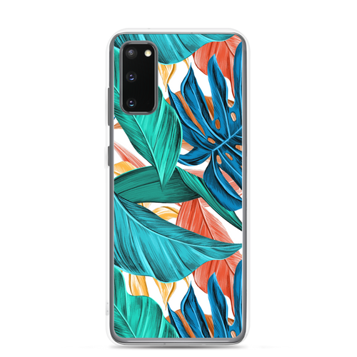 Samsung Galaxy S20 Tropical Leaf Samsung Case by Design Express