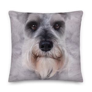 Schnauzer Dog Premium Pillow by Design Express