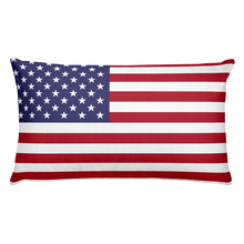 Default Title United States Flag "All Over" Rectangular Pillow by Design Express