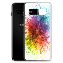 Rainbow Paint Splash Samsung Case by Design Express