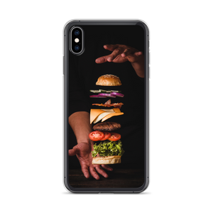 iPhone XS Max Burger iPhone Case by Design Express