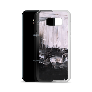 Black & White Abstract Painting Samsung Case by Design Express