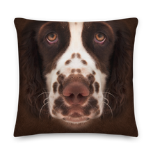 22×22 English Springer Spaniel Dog Premium Pillow by Design Express