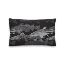 Default Title Grey Black Catfish Rectangle Premium Pillow by Design Express