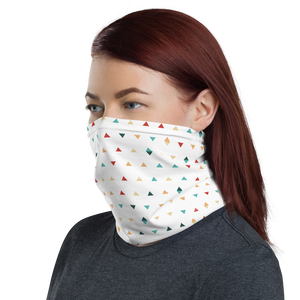 Scattered Triangles Neck Gaiter Masks by Design Express