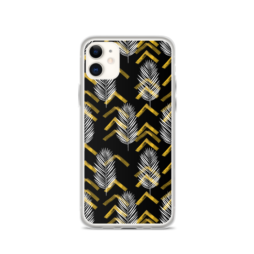 iPhone 11 Tropical Leaves Pattern iPhone Case by Design Express