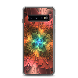 Samsung Galaxy S10 Abstract Flower 03 Samsung Case by Design Express